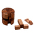Teak puzzle, 'Forest Cylinder' - Challenging 3-D Puzzle Artwork Handcrafted of Teak Wood (image 2b) thumbail