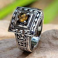 Featured review for Citrine cocktail ring, Ayung Terraces