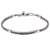 Sterling silver pendant bracelet, 'Celuk Sprout' - Leaf and Vine Themed Sterling Silver Pendant Bracelet thumbail