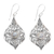 Rainbow moonstone dangle earrings, 'Shine On' - Rainbow Moonstone and Sterling Silver Dangle Earrings thumbail