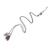 Amethyst and cultured pearl pendant necklace, 'Inspiring Joy' - 925 Silver Joy Inspirational Amethyst and Pearl Necklace (image 2b) thumbail