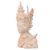 Wood sculpture, 'Rama' - Indonesian Art Wood Sculpture of Rama Hindu Legend Carving (image 2b) thumbail