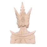 Wood sculpture, 'Rama' - Indonesian Art Wood Sculpture of Rama Hindu Legend Carving