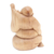 Wood sculpture, 'Happy Buddha of Wealth' - Hand Carved 6-Inch Crocodile Wood Happy Buddha Statuette (image 2c) thumbail