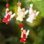 Wood ornaments, 'Dream Angels' (set of 4) - Artisan Crafted Set of 4 Wood Angel Ornaments from Bali (image 2) thumbail