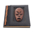 Natural fibers journal, 'Bronze Guardian' - 50-page Rice Paper Journal with Natural Fiber Cover (image 2a) thumbail