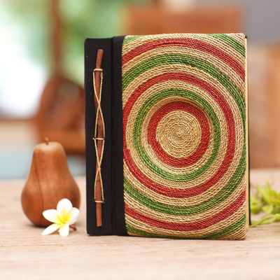 Zeitschrift für Naturfasern – Von Hand gefertigtes Tagebuch mit 50 Seiten Reispapier
