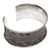 Sterling silver cuff bracelet, 'Fern Tendrils' - Artisan Crafted Ornate Sterling Silver Cuff Bracelet (image 2b) thumbail