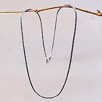 Mens Sterling Silver Chain Necklaces