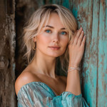 Sterling silver bangle bracelet, 'Sterling Circles' - Balinese Women's Sterling Silver Bangle Bracelet