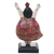Wood statuette, 'Ballet Dancer V' - Artisan Crafted Wood Statuette of Full Figured Ballerina (image 2c) thumbail