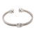 Multi-gemstone cuff bracelet, 'Sukawati Bright' - Artisan Crafted Sterling Silver Cuff Bracelet with Gemstones (image 2e) thumbail