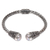Cultured freshwater pearl cuff bracelet, 'Precious Dewdrops' - Hand Crafted Cultured Freshwater Pearl Cuff Bracelet thumbail