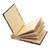 Natural fiber notebook, 'Lamtoro Chocolate' - Small Brown Blank Notebook Crafted from Natural Fibers (image 2c) thumbail