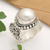 Cultured mabe pearl cocktail ring, 'Purely White' - White Mabe Pearl Cocktail Ring in Sterling Silver Setting thumbail