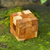 Teak wood puzzle, 'Snake Cube' - Artisan Crafted Natural Teak Wood Puzzle from Java thumbail