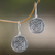 Sterling silver dangle earrings, 'Abundant Beauty' - Ornate Indonesian Handcrafted Sterling Silver Earrings (image 2) thumbail
