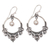 Cultured freshwater pearl dangle earrings, 'Opulence' - Cultured Freshwater Pearl Dangle Earrings in 925 Silver (image 2a) thumbail
