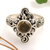 Citrine cocktail ring, 'Sunny Spirit' - Handcrafted Balinese Citrine Sterling Silver Cocktail Ring (image 2b) thumbail