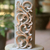 Wood wall panel, 'Gentle Fern' - Hand Carved Wood Wall Panel with Fern Motif from Bali (image 2) thumbail