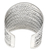Sterling silver cuff bracelet, 'Tropical Rattan' - Balinese Handwoven Wide Sterling Silver Cuff Bracelet (image 2c) thumbail