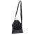 Leather shoulder bag, 'Fabulous Chic' - 2-in-1 Shoulder Bag and Clutch in Black Leather from Bali (image 2c) thumbail
