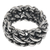 Men's band ring, 'Last Hero' - Hand Crafted Sterling Silver Ring with Twisted Chain Motif thumbail