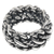 Men's band ring, 'Last Hero' - Hand Crafted Sterling Silver Ring with Twisted Chain Motif (image 2b) thumbail
