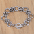 Sterling silver link bracelet, 'Hold Me Tight' - Balinese Hand Crafted Sterling Silver Link Bracelet (image 2) thumbail