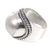 Cultured pearl cocktail ring, 'Luminous Embrace' - Balinese Cultured Pearl Sterling Silver Women's Ring