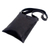 Leather shoulder bag, 'Reign of Jogja' - Versatile Black Leather Shoulder Bag with Multi Pockets