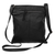 Leather shoulder bag, 'Reign of Jogja' - Versatile Black Leather Shoulder Bag with Multi Pockets (image 2e) thumbail
