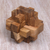 Teak wood puzzle, 'Don't Forget' - Javanese Artisan Crafted Recycled Teak Wood Puzzle (image 2c) thumbail