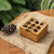 Teak wood puzzle, 'Target' - Artisan Crafted Upcycled Teak Wood Puzzle from Java