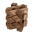 Teak wood puzzle, 'Bizarre' - Artisan Crafted Recycled Teak Wood Puzzle from Bali (image 2c) thumbail