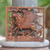 Wood wall panel, 'Pegasus' - Square Wood Wall Panel with Pegasus Design for the Home (image 2) thumbail
