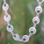 Sterling silver link necklace, 'Filigree Moonlight' - Balinese Handcrafted Silver Filigree Necklace (image 2) thumbail