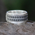 Sterling silver meditation spinner ring, 'Dragon Scale' - Hand Made Sterling Silver Balinese Meditation Spinner Ring (image 2) thumbail
