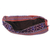Cotton yoga mat bag, 'Troso Dusk' - 100% Hand Woven Cotton Lined Yoga Bag with One Inner Pocket