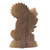 Wood sculpture, 'Balinese Beauty' - Hand Carved Wood Sculpture Bust of Woman from Indonesia