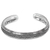 Sterling silver cuff bracelet, 'Night Swirl' - Indonesian Sterling Silver Cuff Bracelet with Swirl Pattern (image 2b) thumbail