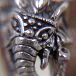 Sterling silver cocktail ring, 'Gallant Elephant' - Sterling Silver Elephant Ring Hand Crafted in Indonesia