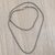 Sterling silver chain necklace, 'Precious Rope' - Handcrafted Sterling Silver Balinese Long Chain Necklace (image 2) thumbail
