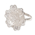 Sterling silver cocktail ring, 'Waribang Cloud' - Sterling Silver Cocktail Floral Filigree Ring from Indonesia thumbail