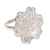 Sterling silver cocktail ring, 'Waribang Cloud' - Sterling Silver Cocktail Floral Filigree Ring from Indonesia