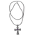 Amethyst pendant necklace, 'Tropical Cross' - Artisan Crafted Balinese Cross Necklace with Amethyst (image 2b) thumbail