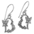 Sterling silver dangle earrings, 'Butterfly Flutter' - Sterling Silver Butterfly Dangle Earrings from Indonesia