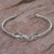 Sterling silver cuff bracelet, 'Infinity Mosaic' - Hand Made Sterling Silver Cuff Bracelet from Indonesia (image 2) thumbail