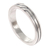 Sterling silver band ring, 'Shiny Minimalist' - Sterling Silver Band Ring with Balinese Minimalist Styling (image 2c) thumbail