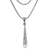 Cultured pearl pendant necklace, 'Borobudur Pendant' - Cultured Pearl Sterling Silver Pendant Necklace Indonesia (image 2b) thumbail